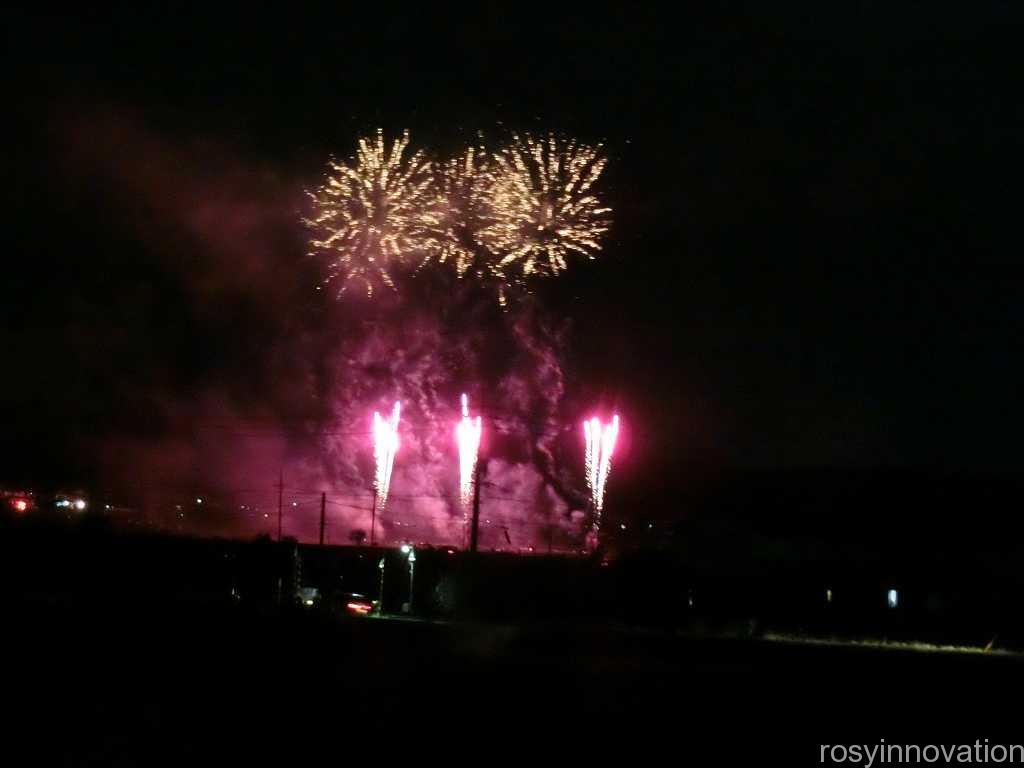 勝央町　金時祭り　花火